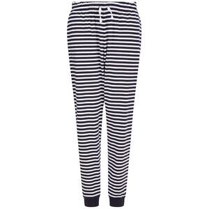 SF Unisex Adult Striped Lounge Pants / Navy/White